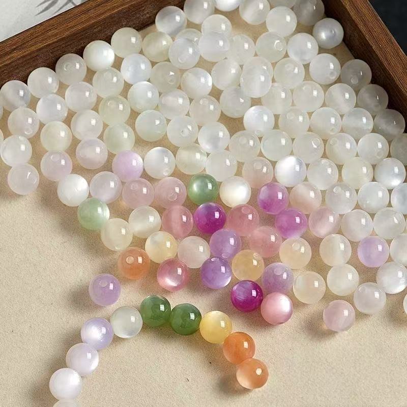 10PCS 10mm color-changing beads for jewelry making